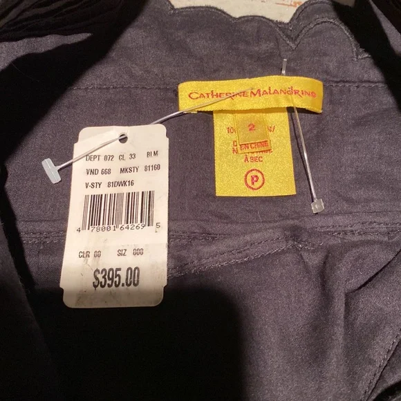 Vintage Catherine Malandrino Black Dress - Picture 7 of 9